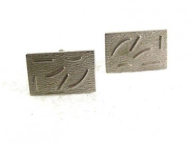 Vintage Silvertone Cufflinks By FOSTER 81117
