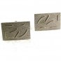 Vintage Silvertone Cufflinks By FOSTER 81117