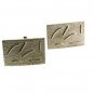 Vintage Silvertone Cufflinks By FOSTER 81117