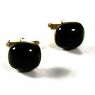 1930's - 50's Gold Tone & Red Cufflinks by ANSON 111615