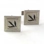 Vintage Silvertone Cufflinks Patent No. 2974381 61617
