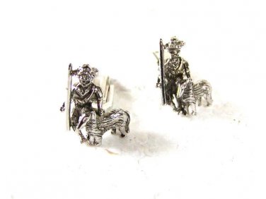 Vintage Shepherd with Dog Cufflinks by SARAH COVENTRY 31116