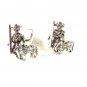 Vintage Shepherd with Dog Cufflinks by SARAH COVENTRY 31116