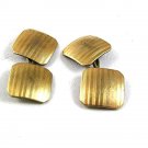 1920's - 1940's Goldtone Dress Cufflinks 41317