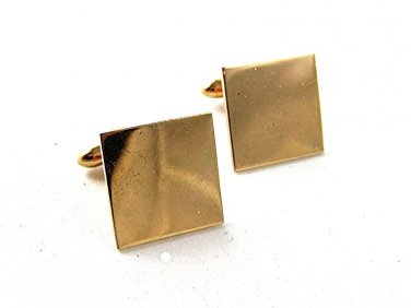 1970's Gold Tone Cufflnks By SWANK 91716
