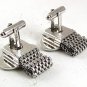 1970's Silvertone Wrap Around Cufflinks By HICKOK USA 81617