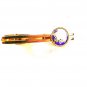 M.R.R. Goldtone White Blue Red Tie Clasp Unbranded 31916