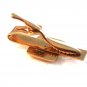 Vintage Gold Tone Enameled FOE Fraternal Order Elks Cufflinks & Tie Clasp
