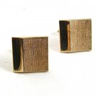 Vintage Goldtone Cufflinks By SWANK 81417a