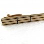 Vintage Goldtone & Black Tie Clasp By HICKOK USA 7717