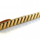 Vintage 1950's - 1960's Gold Tone Tie Clasp by Hickok U.S.A.