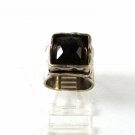 Sterling Silver Brown Gothic Ring Size 6 Unbranded 33116