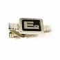 Silvertone & Black Scientific Formula ??? E2 Tie Clasp Unbranded 32116