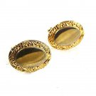 Vintage Goldtone Monogrammable Cufflinks 8217