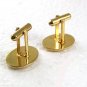 Vintage Goldtone Monogrammable Cufflinks 8217