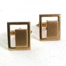 Vintage Goldtone Cufflinks 81917b