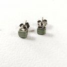 Native American Sterling Silver Turquoise Stud Pierced Earrings Unbranded 53016c