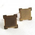Vintage Goldtone Cufflinks By SWANK 81417