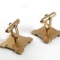 Vintage Goldtone Cufflinks By SWANK 81417