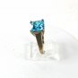 Sterling Silver Blue Ring Size 8 Unbranded Thailand 33116
