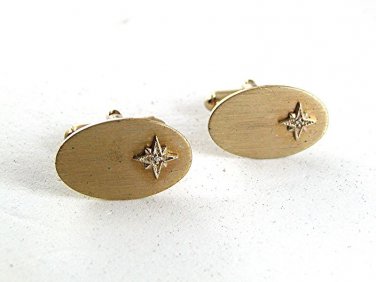 Vintage Goldtone Cufflinks By ANSON 81817