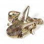 Vintage Sterling Silver Sombero Guitar Brooch By SB 81516