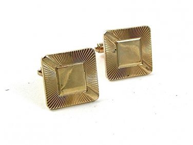 1960'S - 1970'S Goldtone Cufflinks 31717