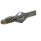 Siam Sterling Silver Niello Dancer Tie Clasp Unbranded 82015