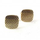 Vintage Goldtone Cufflinks By HICKOK USA 61617