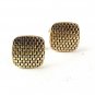 Vintage Goldtone Cufflinks By HICKOK USA 61617