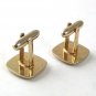 Vintage Goldtone Cufflinks By HICKOK USA 61617