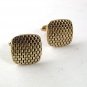 Vintage Goldtone Cufflinks By HICKOK USA 61617