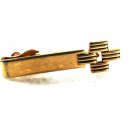 Goldtone Cross Style Tie Clasp By SWANK 31916