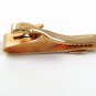 Vintage F.E.C. Railroad Railway Gold Tone Tie Clasp 2217