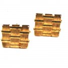 1960's - 70's Goldtone Cufflinks by SWANK 102215