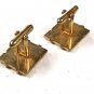 1960's - 70's Goldtone Cufflinks by SWANK 102215