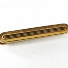 Vintage Gold Tone Tie Clasp By SWANK 8416