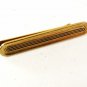 Vintage Gold Tone Tie Clasp By SWANK 8416