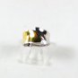 Sterling Silver & Gold Tone Fashion Ring Sz 7 By MR 53116