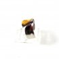 Sterling Silver & Gold Tone Fashion Ring Sz 7 By MR 53116