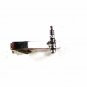 Silvertone Spark Plug Tie Clasp Unbranded 32116