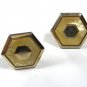 Vintage 1950's Goldtone & Lucite Cufflinks by SWANK 10115