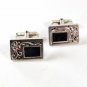 Sterling Silver Monogrammable Cufflinks By ANSON 3616