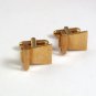 Vintage Odd Goldtone Cufflinks By FLEX LET QUALITY 5917