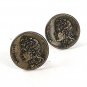 Vintage Louis XIV Silver Tone Cufflinks By SWANK 111216