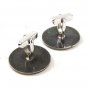 Vintage Louis XIV Silver Tone Cufflinks By SWANK 111216