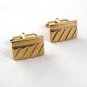 Vintage Goldtone Cufflinks 82217d
