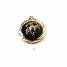 1960's - 70's Silvertone Marine Ensignia Charm Unbranded 32116