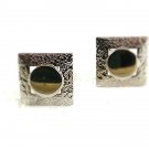 Vintage Silvertone Cufflinks By PIONEER 81117