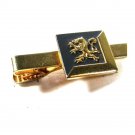 1950's - 60's Goldtone Lion Passant Tie Clasp by ANSON 81215
